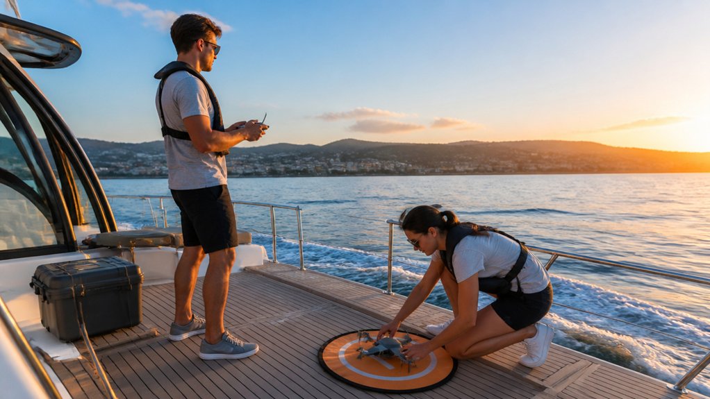 boat based drone safety tips