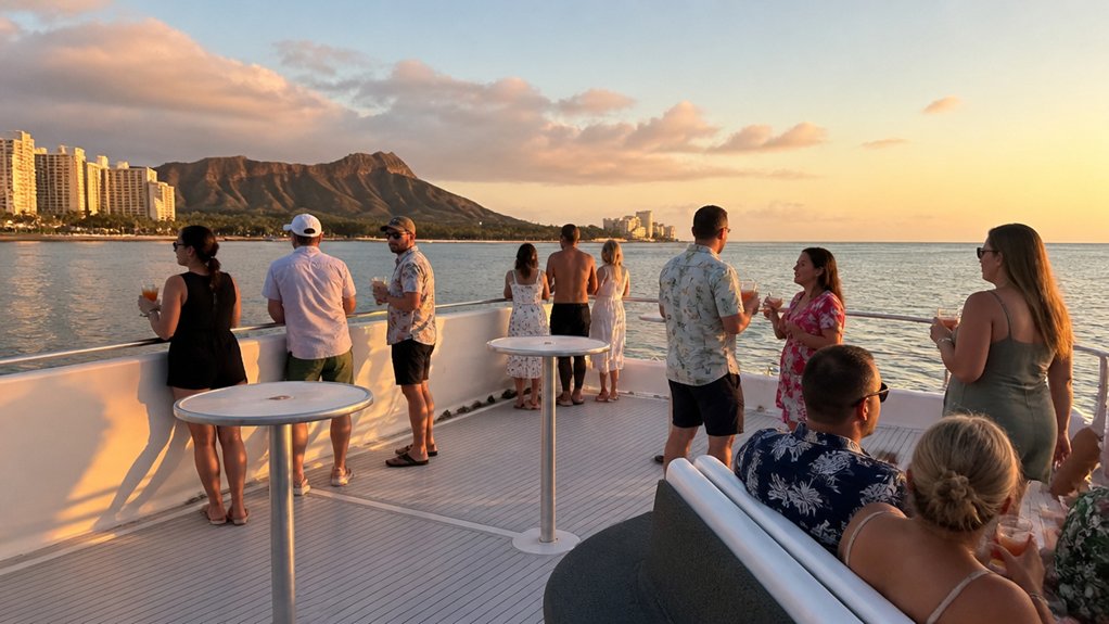 cocktail only sunset cruise no dinner