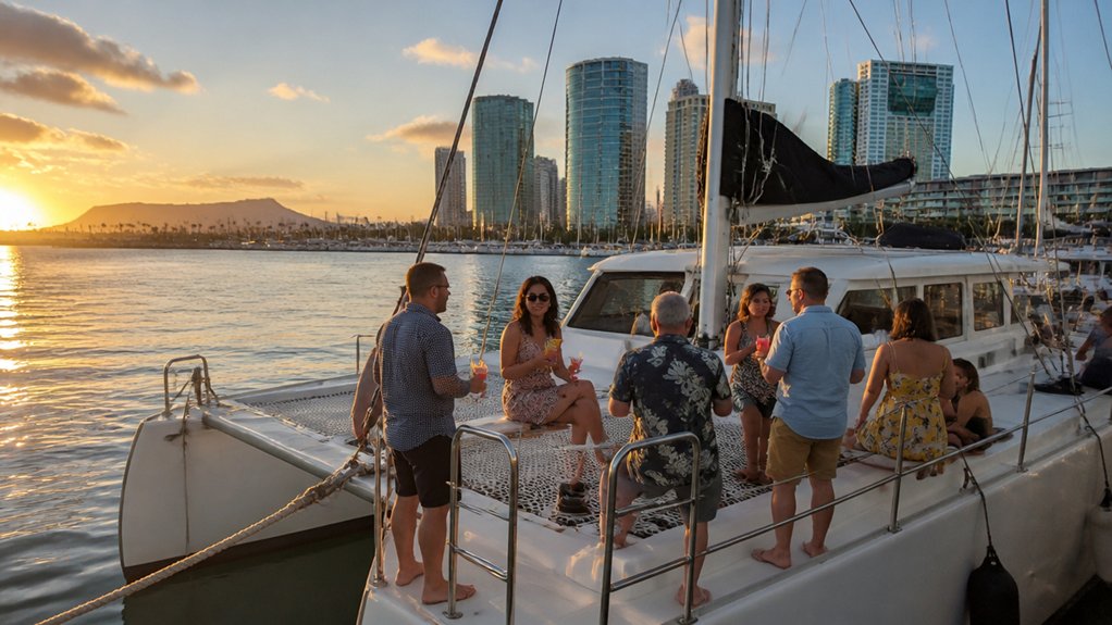 kewalo basin evening cocktail cruise