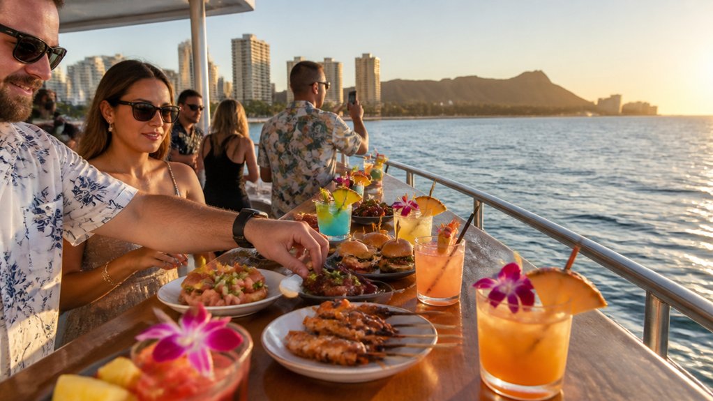 light appetizers drinks short cruise