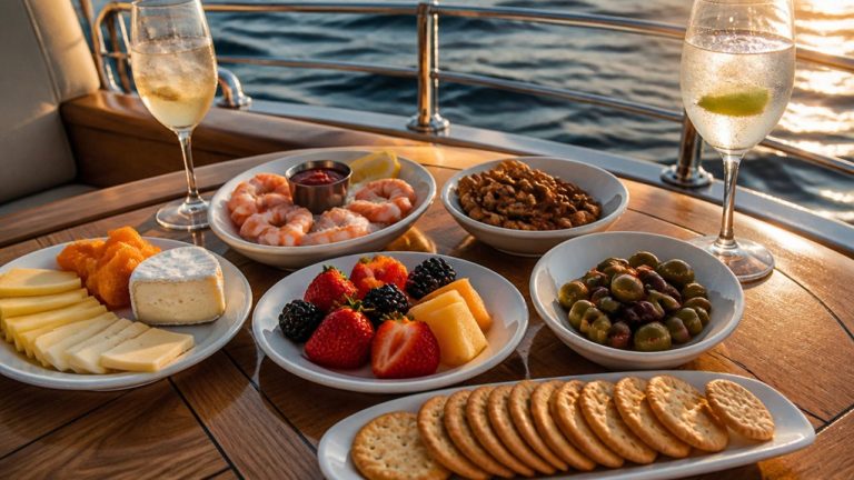 light hors d oeuvres and drinks