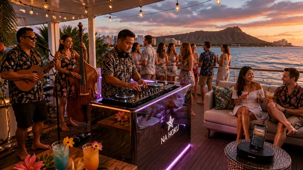 live dj or acoustic trio