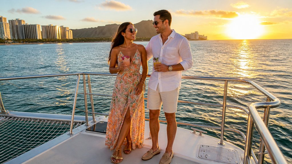resort casual island sunset attire
