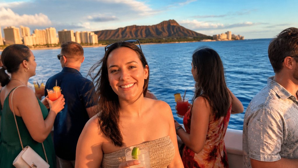 sober sunset waikiki cruise