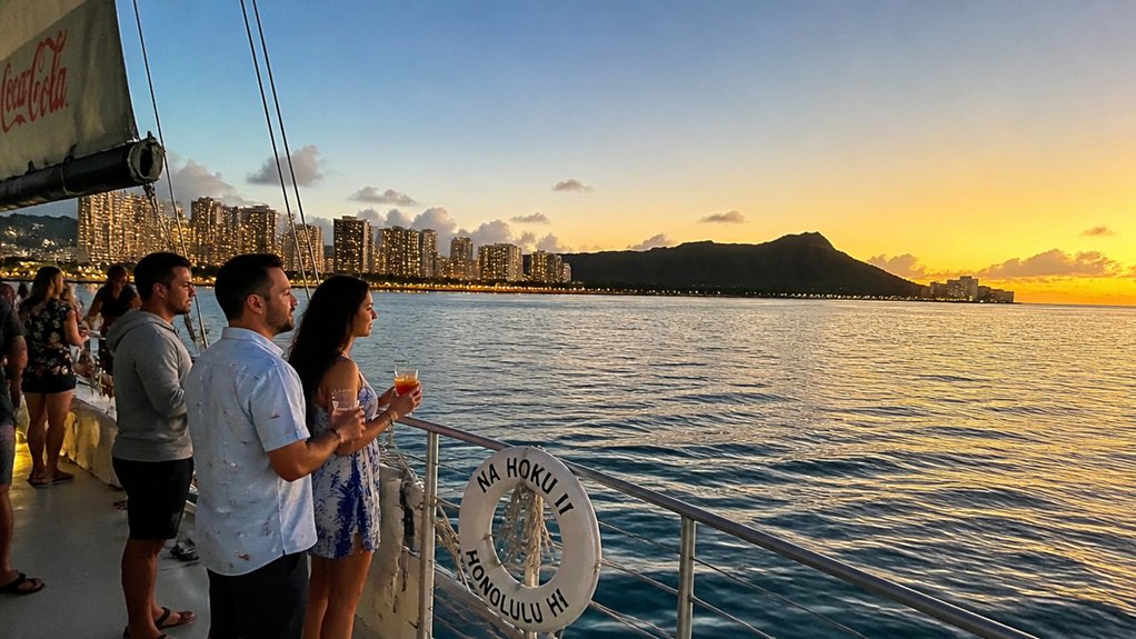 sunset cocktails scenic cruise