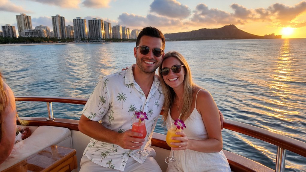 waikiki sunset cocktail cruises